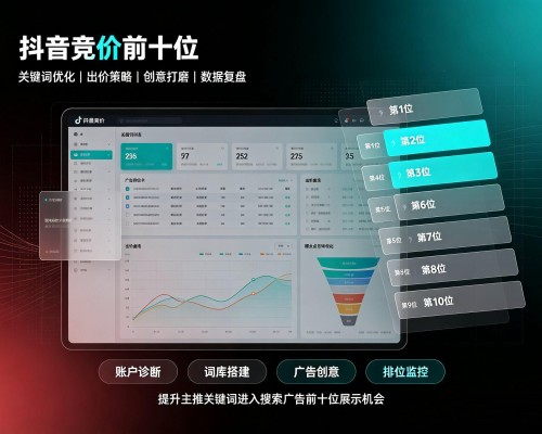 贡觉抖音搜索竞价